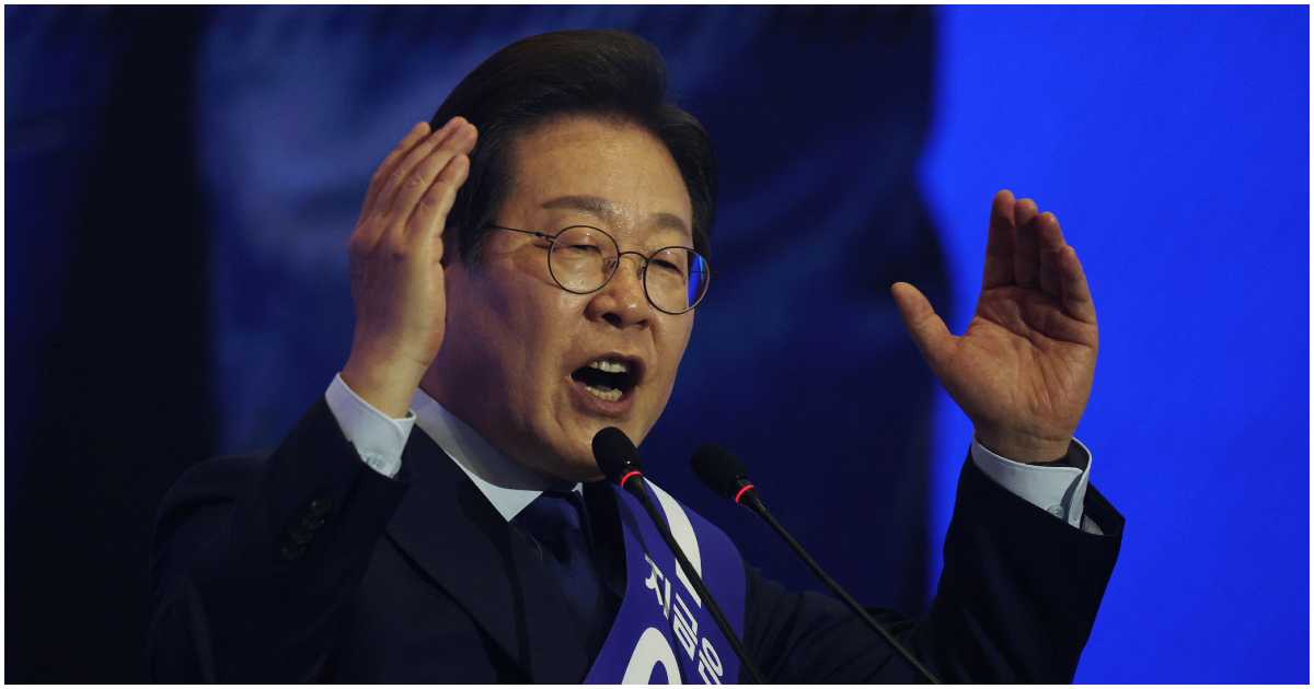 দক্ষিণ কোরিয়ার প্রেসিডেন্ট লি জায়ে-মিউং। ছবি: রয়টার্স